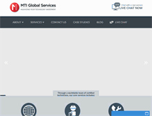 Tablet Screenshot of mtiglobalservices.com